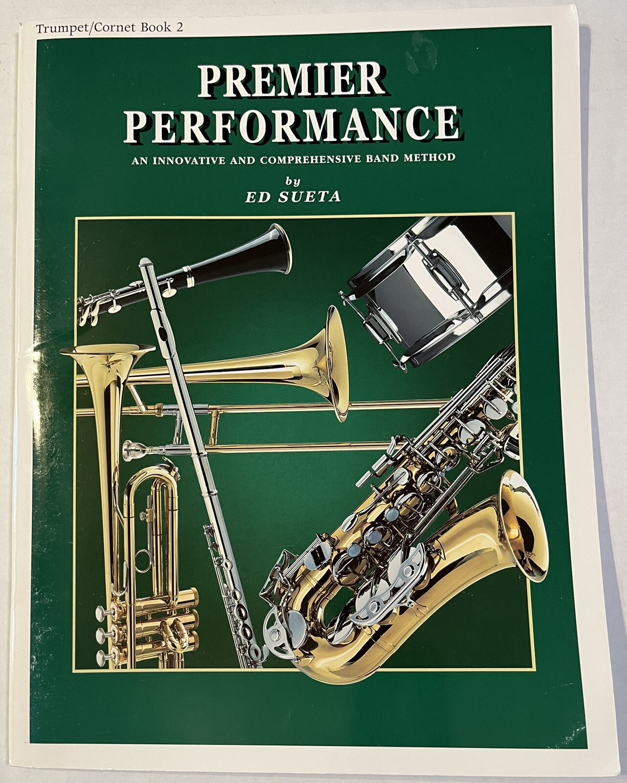 Premier Performance by Ed Sueta Trumpet Cornet Book 2 Sheet Music Studies NEW