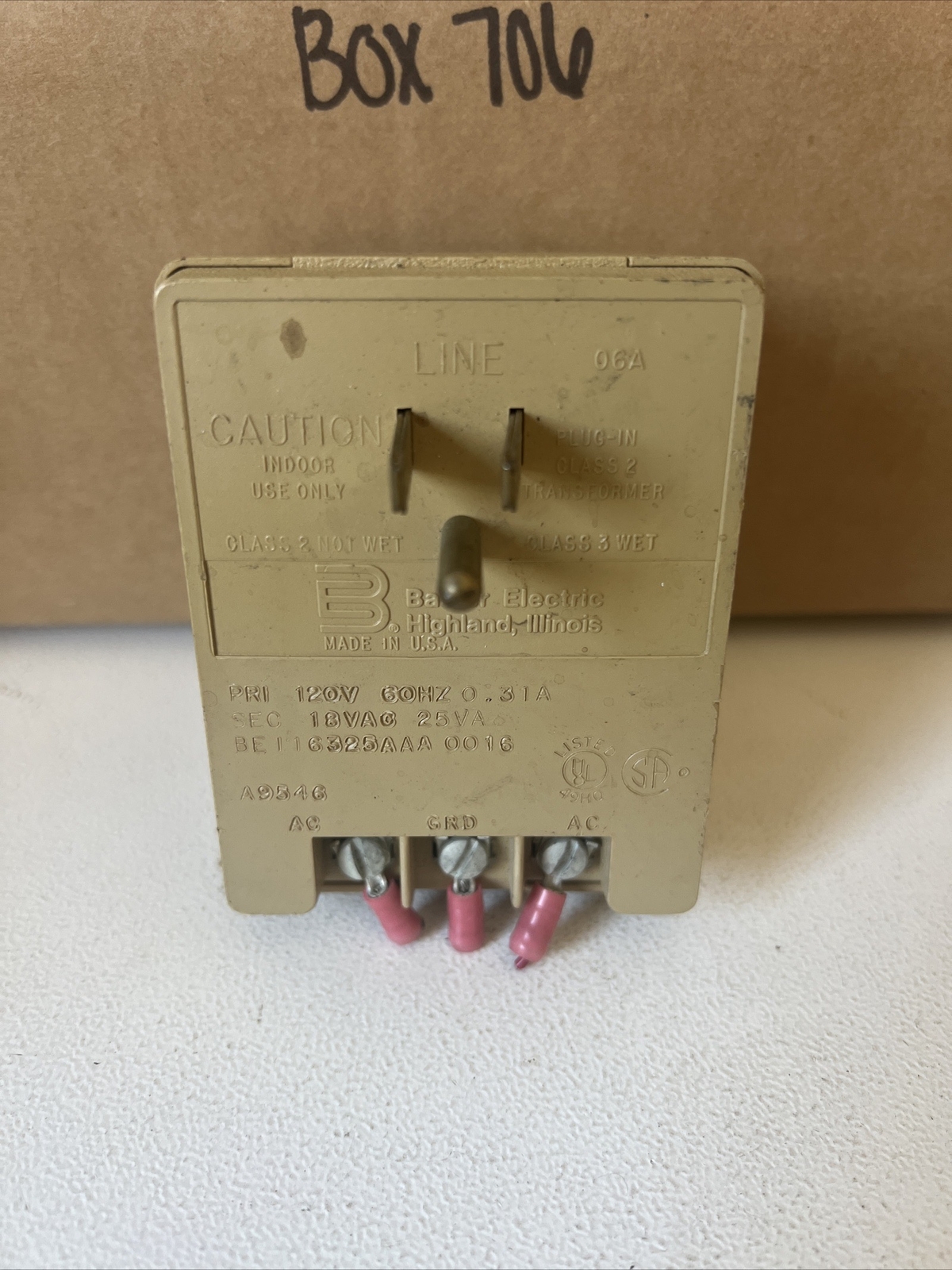 Basler Electric BE116325AAA