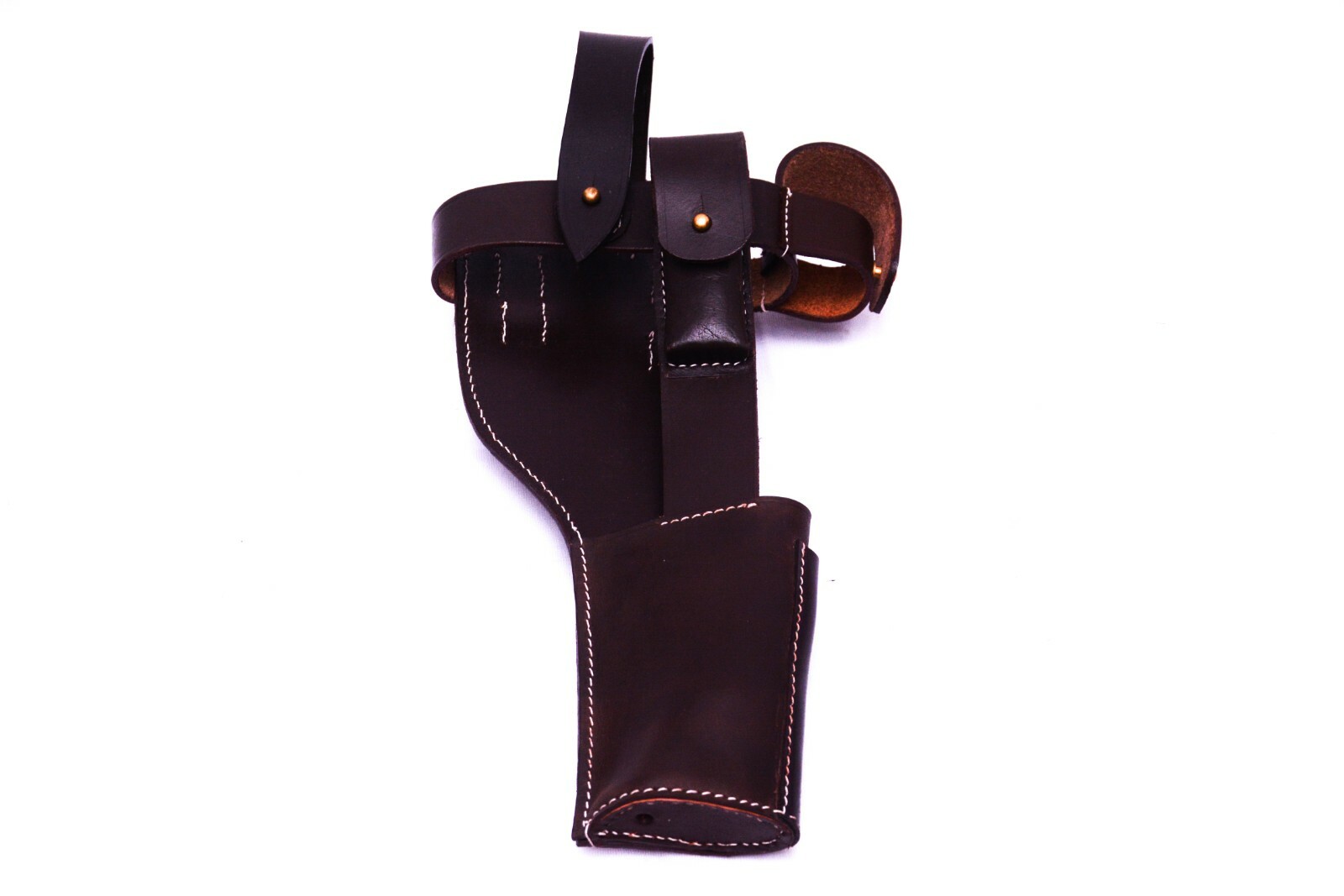 German C96 Broomhandle Mauser Holster Brown Repro