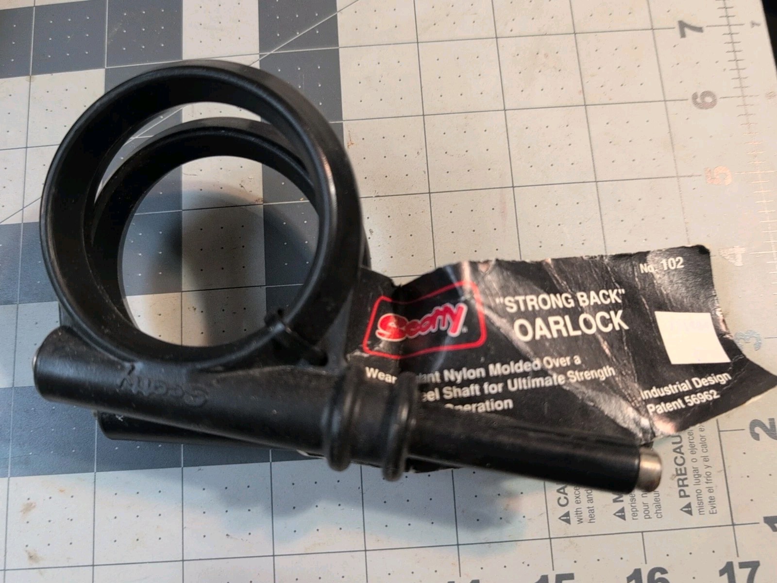 Scotty 102 Strongback Oar Lock 1 Pair Black New