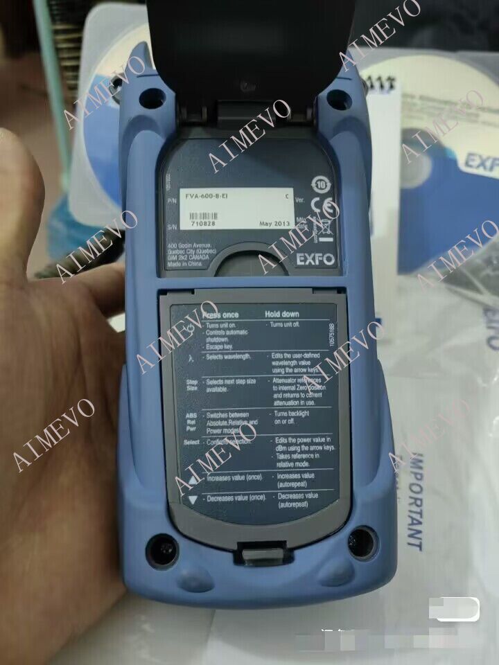 EXFO FVA-600-B-EI OPTICAL VARIABLE ATTENUATOR FVA-600