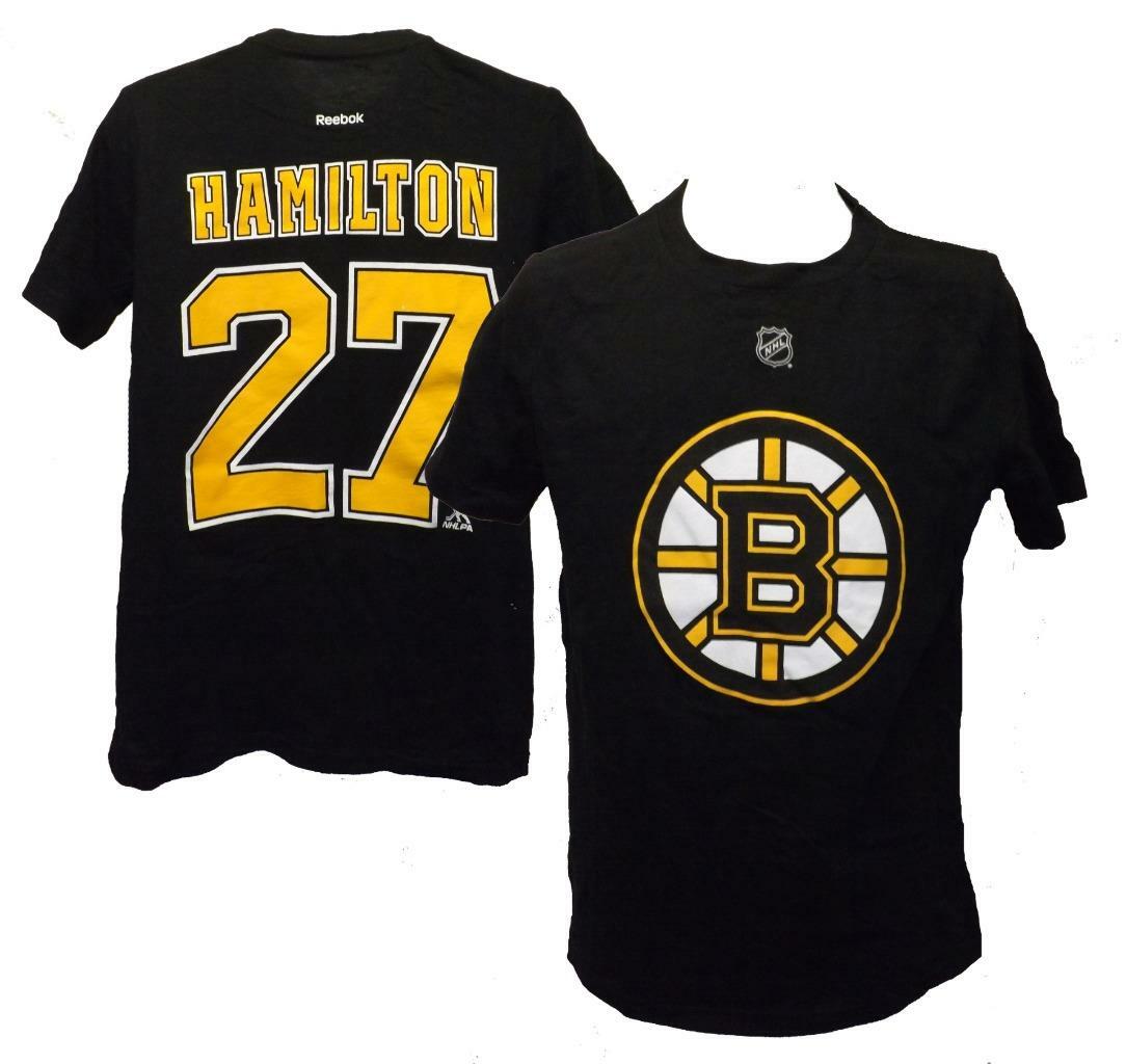 New Boston Bruins #27 Dougie Hamilton Kids or Youth Sizes M-L-XL Reebok Shirt