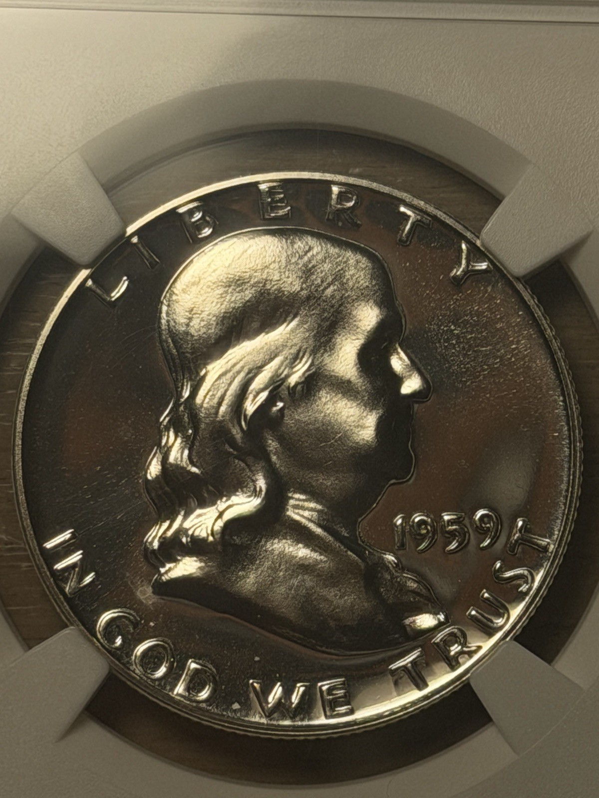 1959 Proof Franklin Half Dollar NGC PF 69
