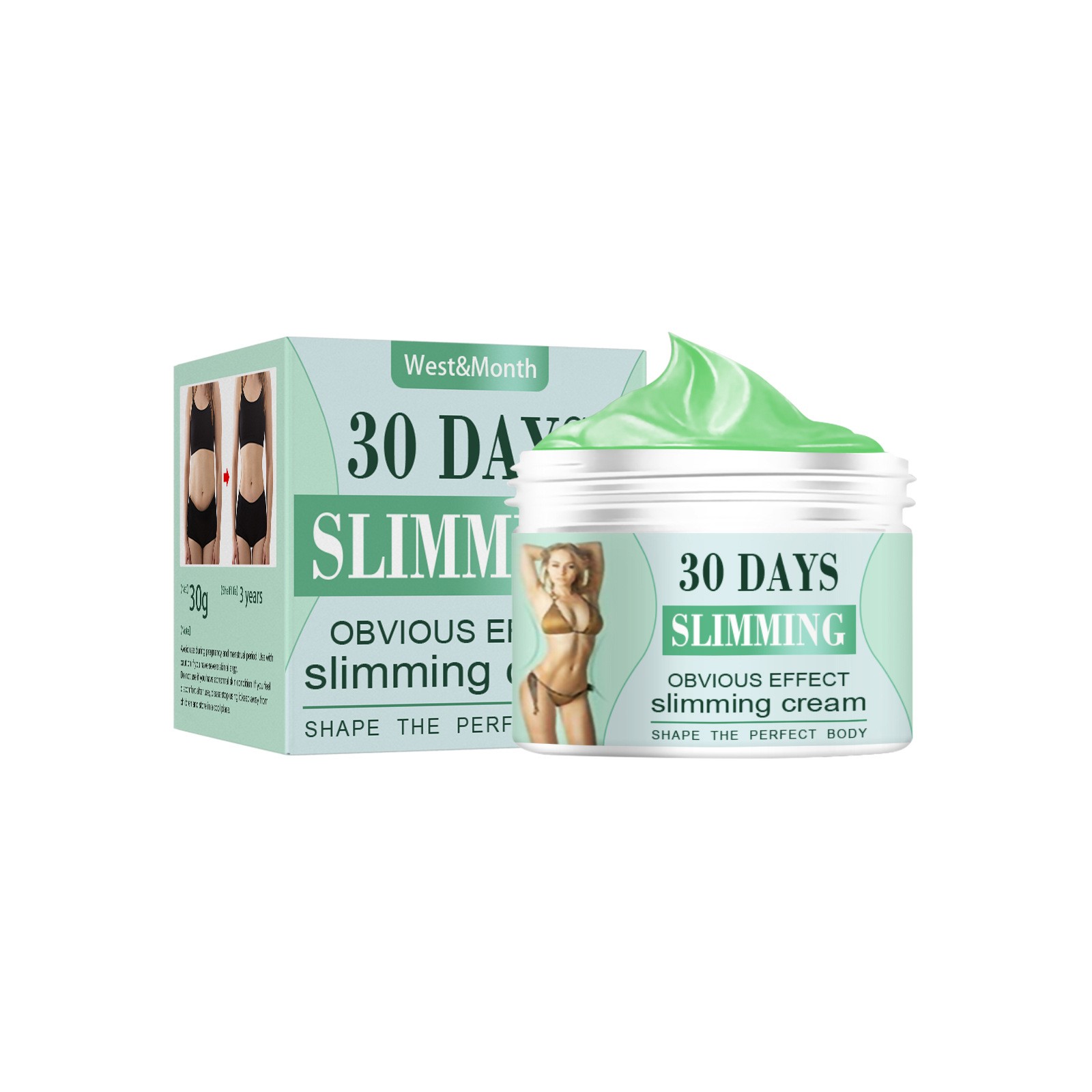 Body Massage Cream Caffeine Tightening Firming Moisturizing Smoothing Skin Care