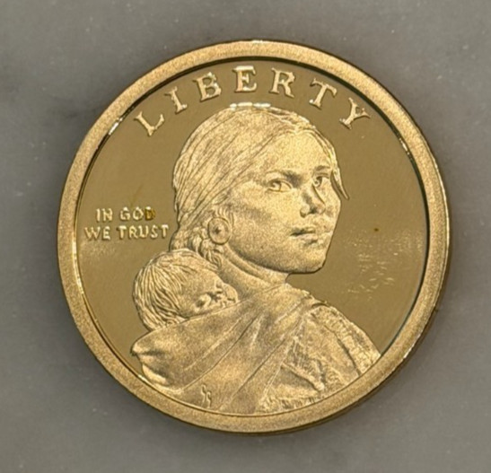 2017-S Sacagawea Sequoyah Proof Dollar