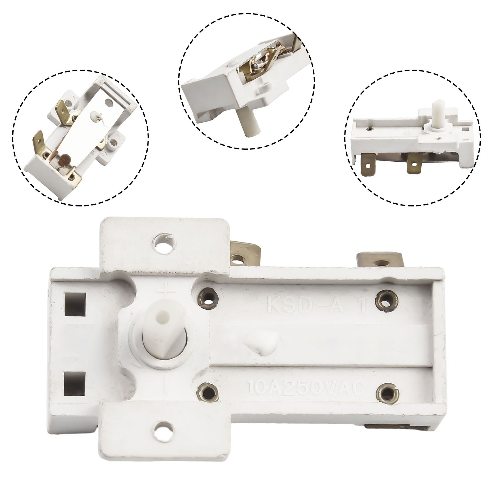 Reliable Electric Heater Thermostat Temperature Control Switch 250V16A