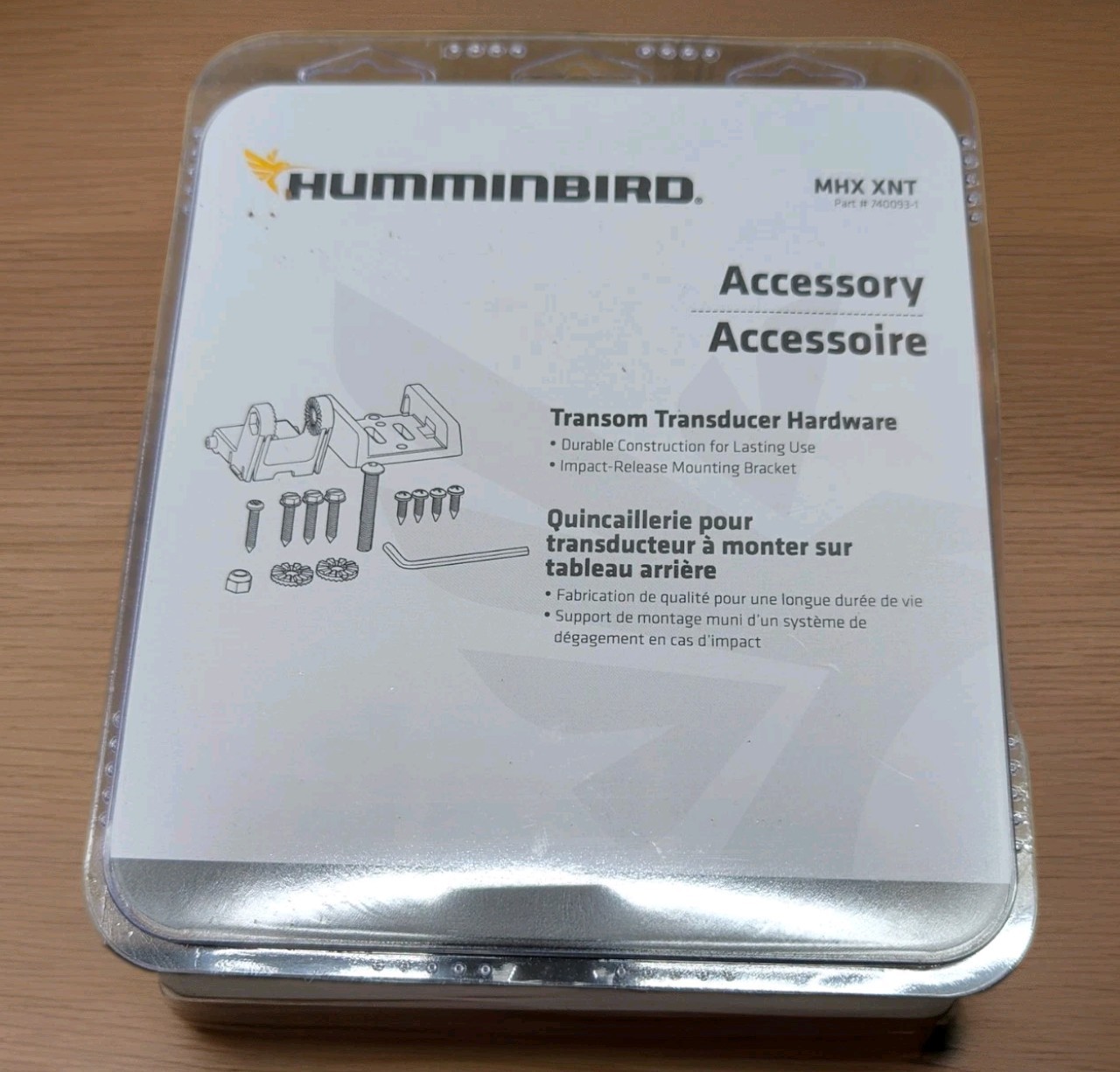 Hummingbird MHX XNT 740093-1 Accessory Transom Transducer Hardware