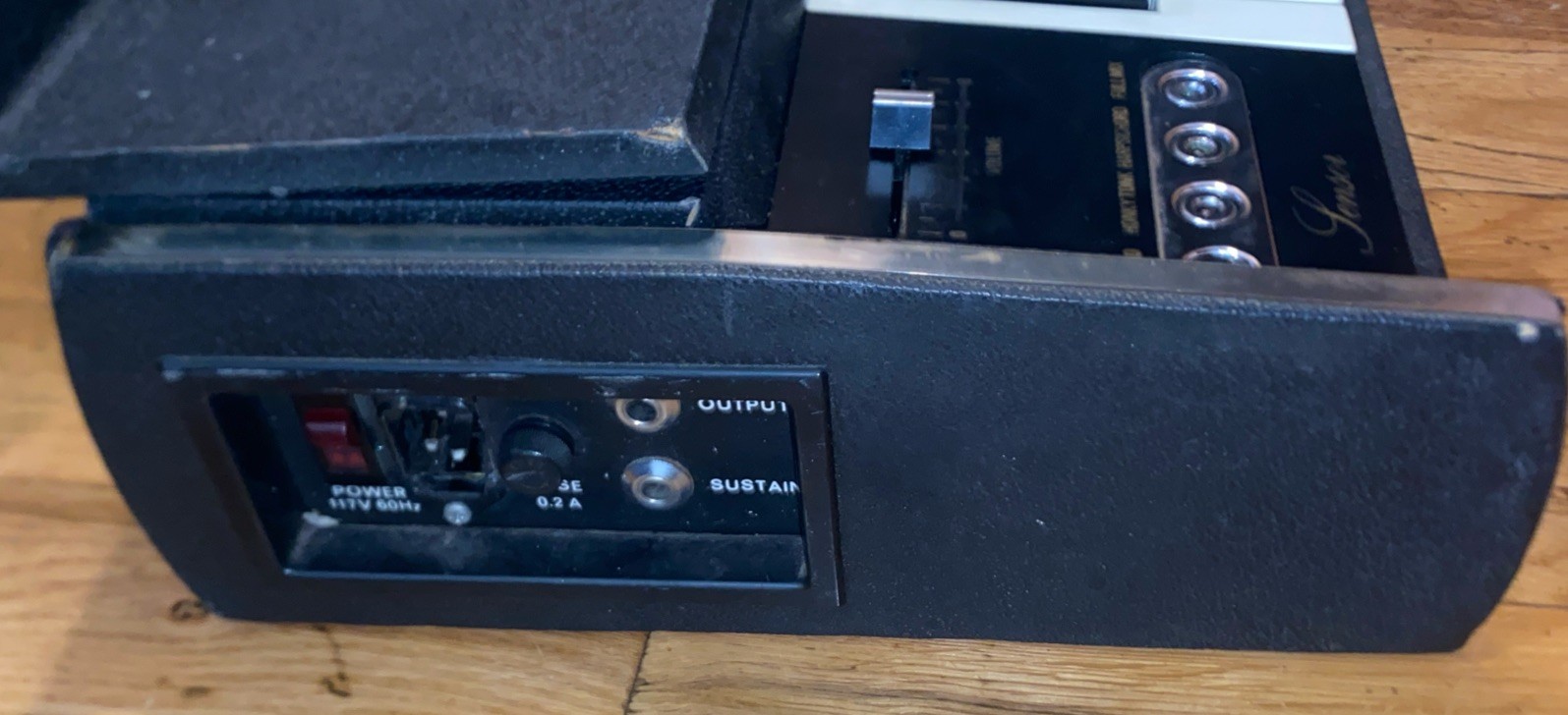 Vintage 70s Earth Sound Research Solid State Electric Keyboard Piano