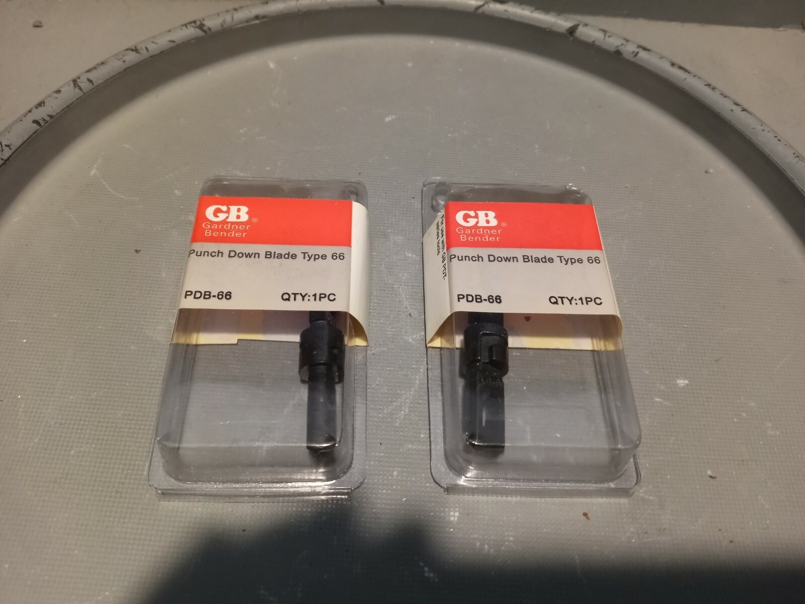 Lot of 2 Gardner Bender Punch Down Blade, Type 66, PDB-66