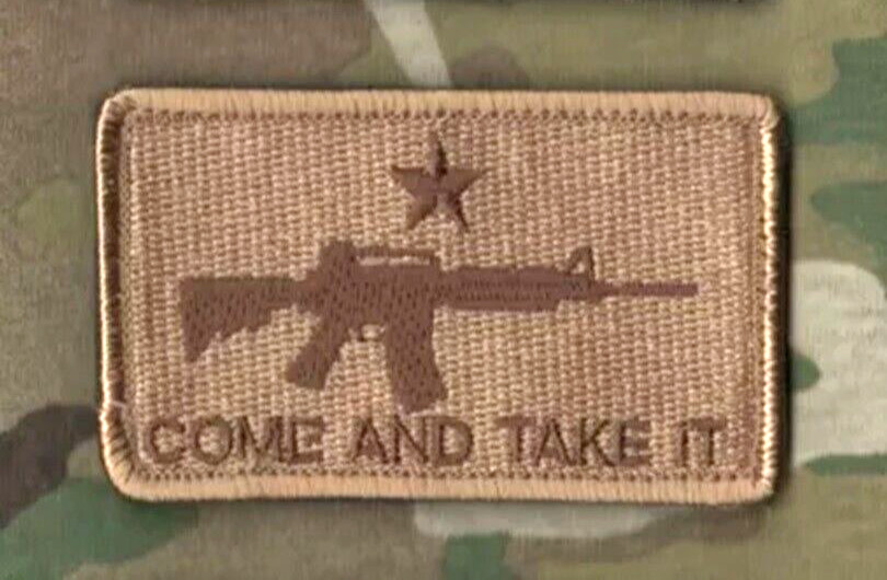ISAF KANDAHAR CJSOTF-A ODA SAS 3" vêlkrö DD PATCH: MOLON LABE (Come and Take It)