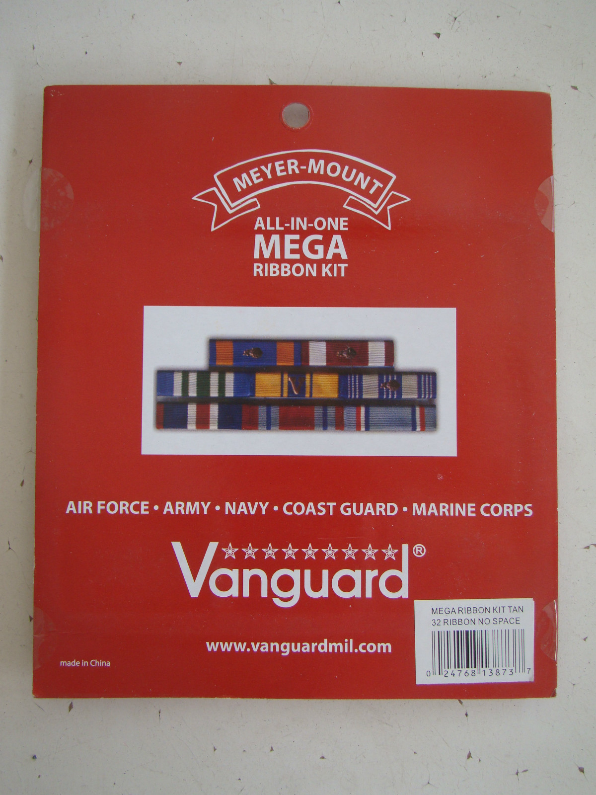 USMC FLEET & MARINE CORPS MEDAL RIBBON DEVICES MOUNT KIT SERVICE DRESS KHAKI
