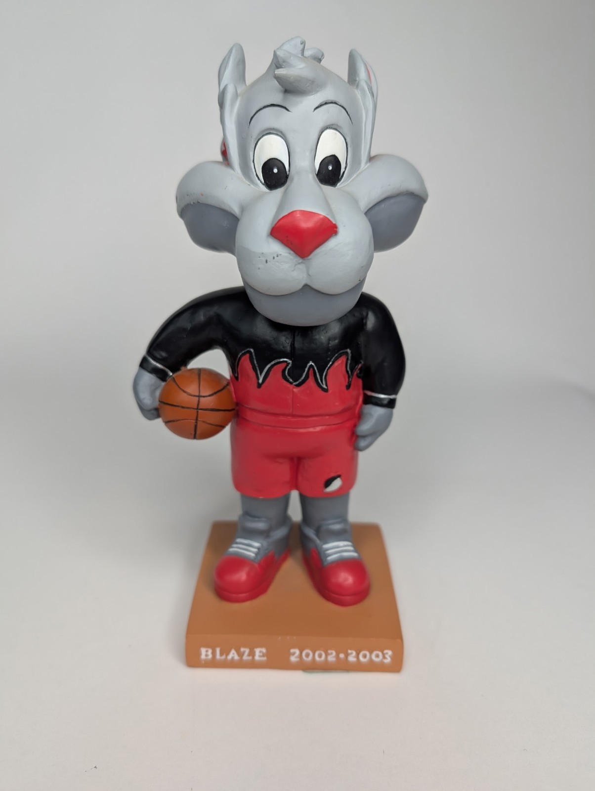 Portland Trailblazers Mascot Blaze 2002-2003 Bobblehead Figurine NBA