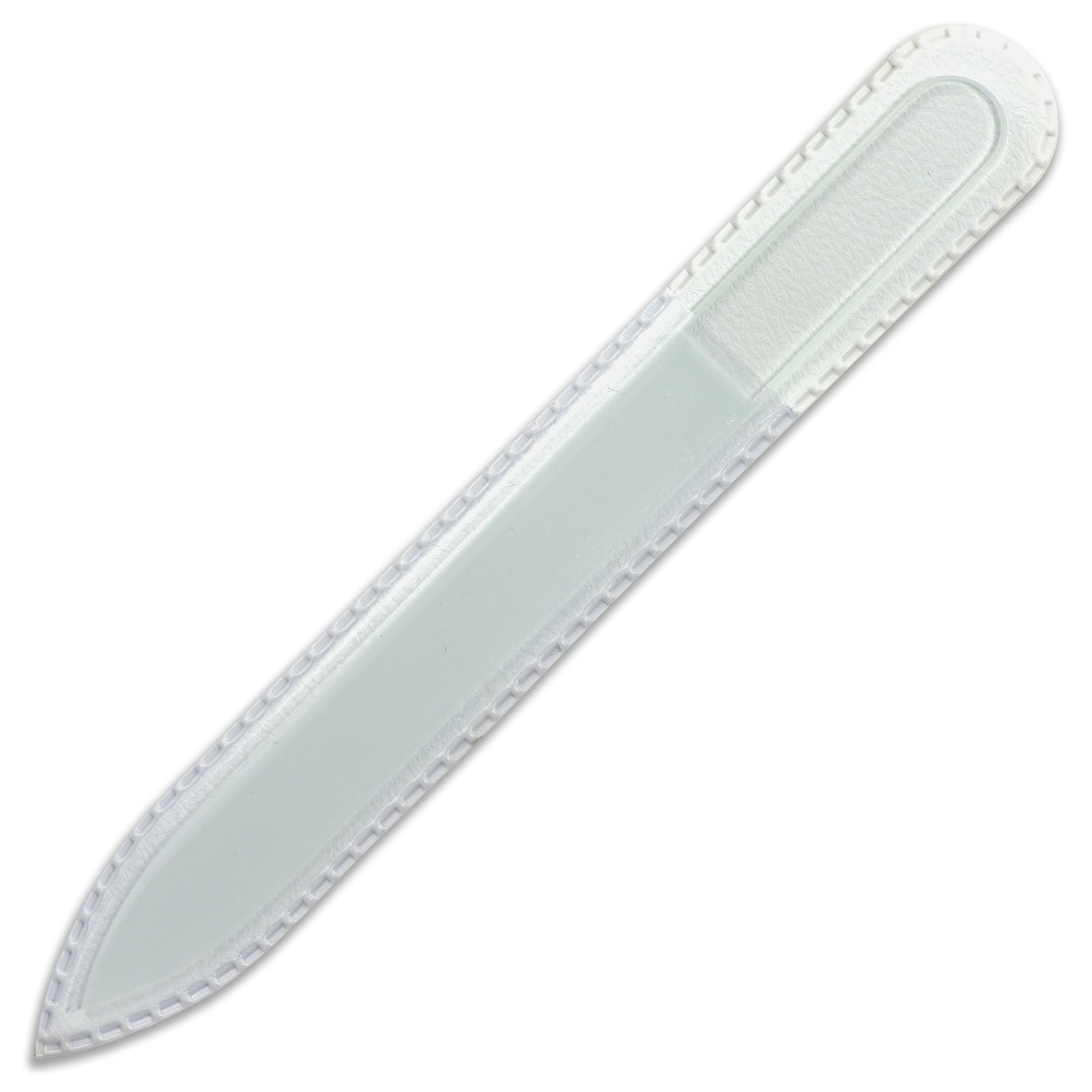 Mont Bleu Premium Glass Nail File - Genuine Czech 1 Unité (Lot de 1), Clear