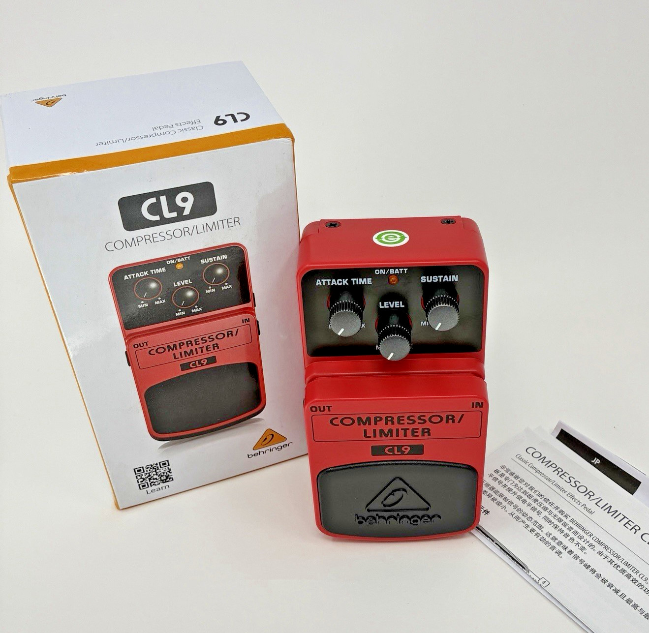 Behringer Compressor/Limiter CL9 Limiter Guitar Effect Pedal