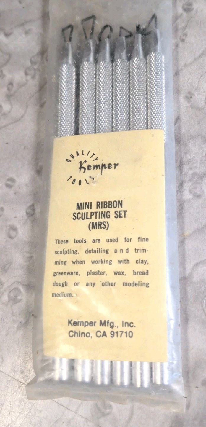 Kemper Tools Mini Ribbon Sculpting Set (MRS) NOS