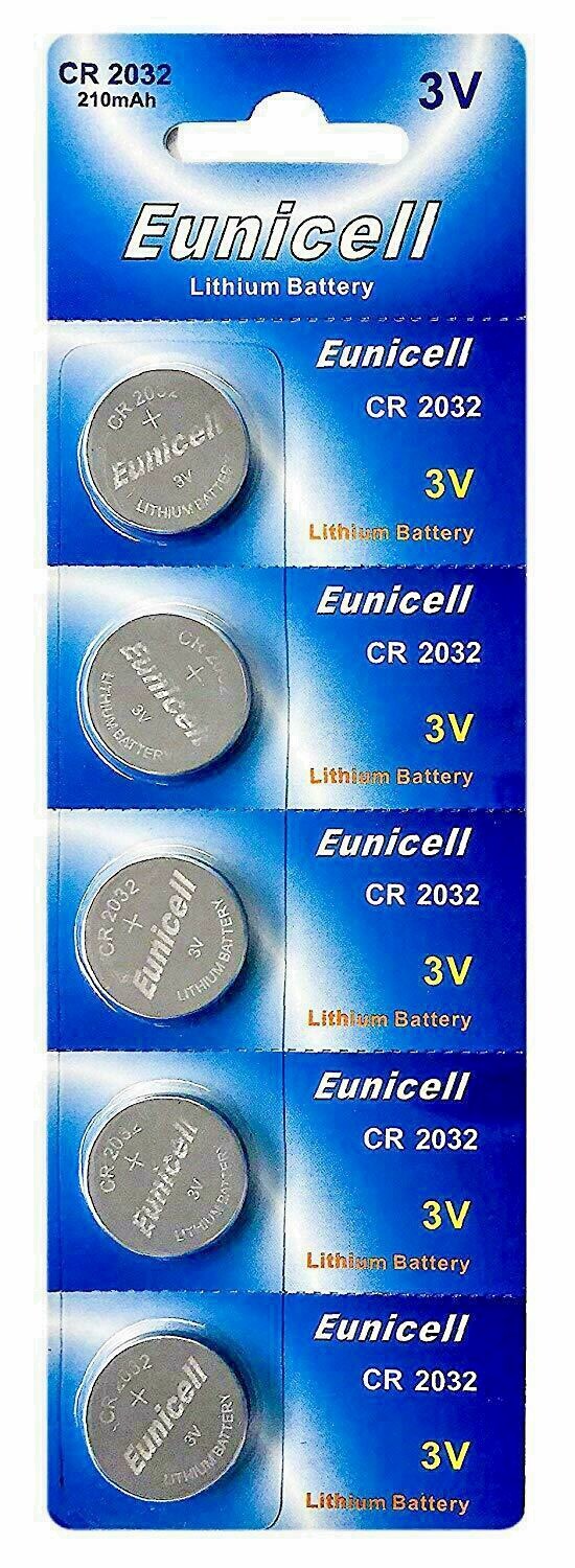 5 piece CR2032 2032 LM2032 BR2032 3V Lithium Battery USA Seller