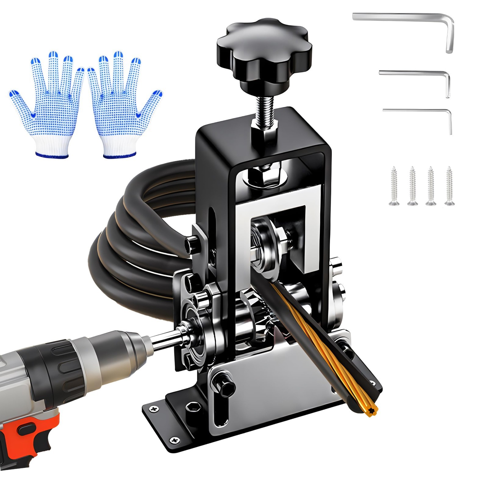 Manual Wire Stripping Powered Wire Stripper Machine Copper Wire Stripper Dril...