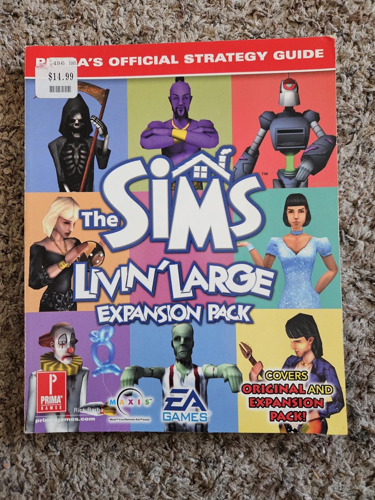 Sims: Livin' Large, Expansion Pack: Prima's Official Strategy Guide
