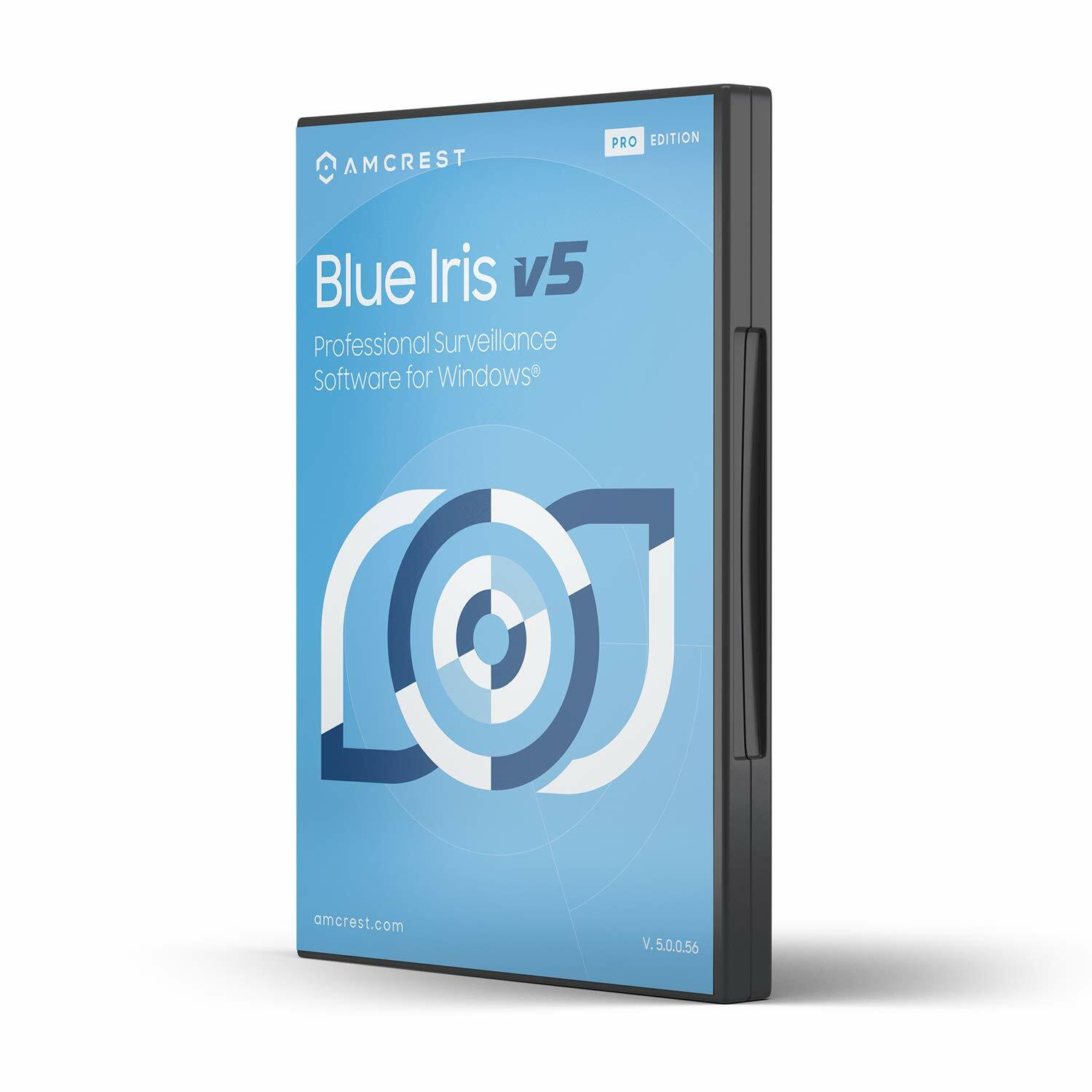 Amcrest Blue Iris Professional Version 5 - Supports Many IP Camera Brands