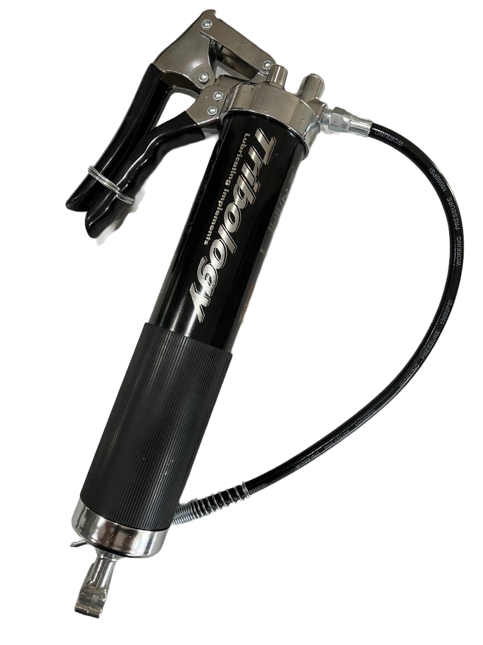 Aviation, A&P 5000 PSI Pistol Grip Anodized Grease Gun MIL-SPEC Inscribed.
