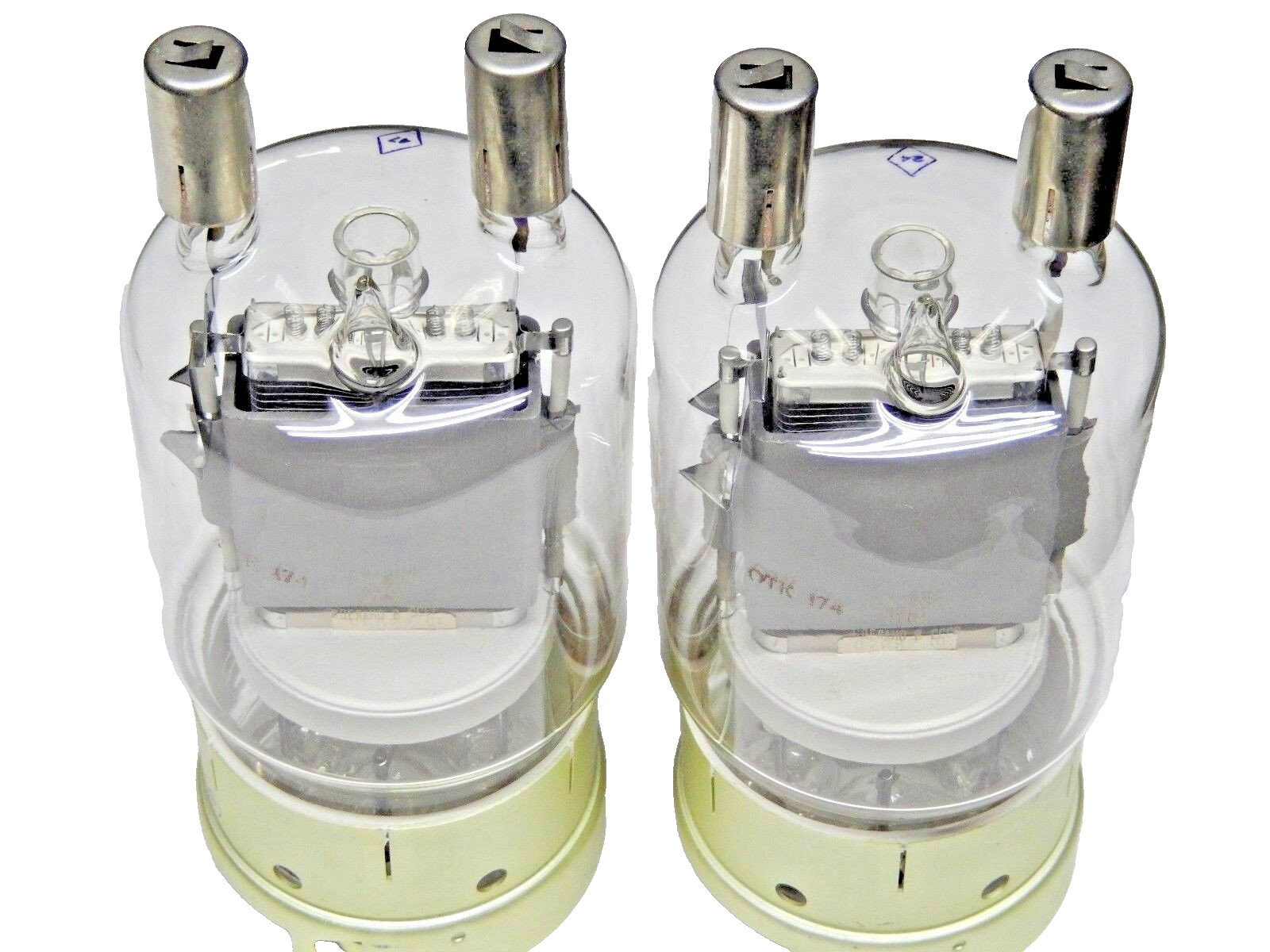 GU-8M1/GU81 TRANSMITTING PENTODE TUBE NEW IN BOX /OTK /RHOMBUS / TESTED QTY-2