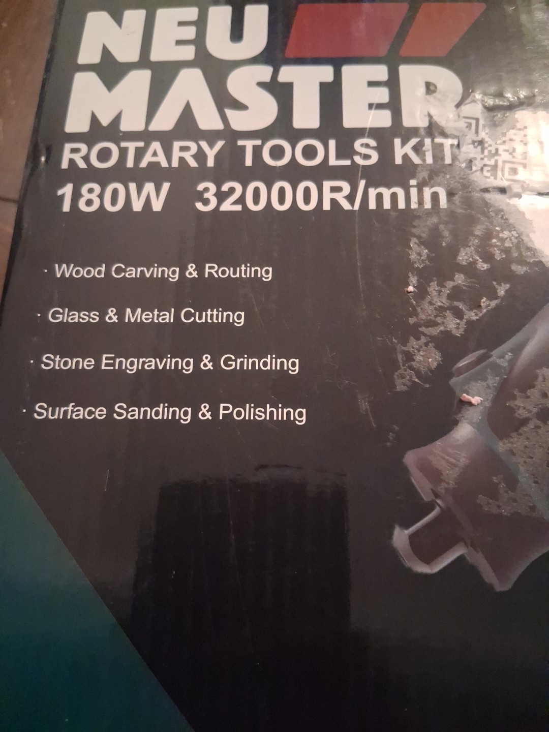 180W Rotary Tool Kit, NEU MASTER Corded Power RotaryTools with 165 Accessories