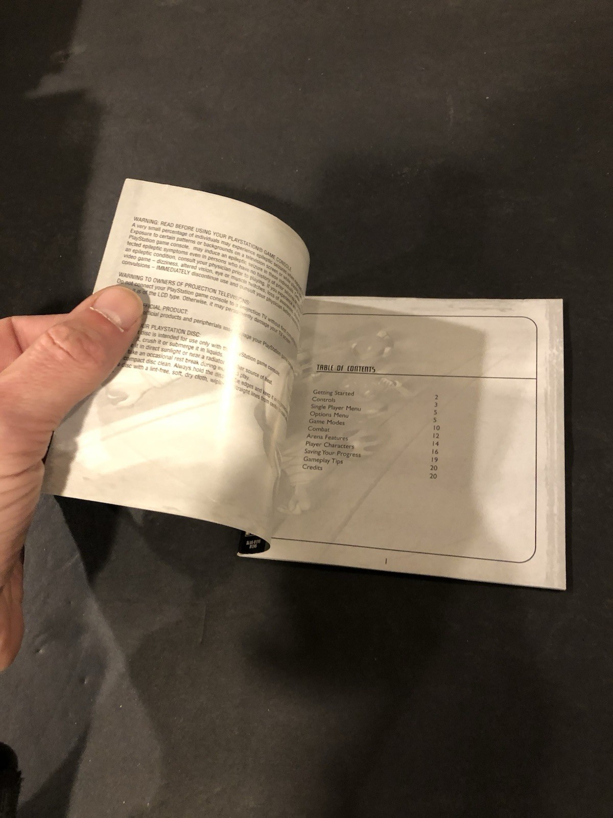 Ball breakers ps1 Manual only