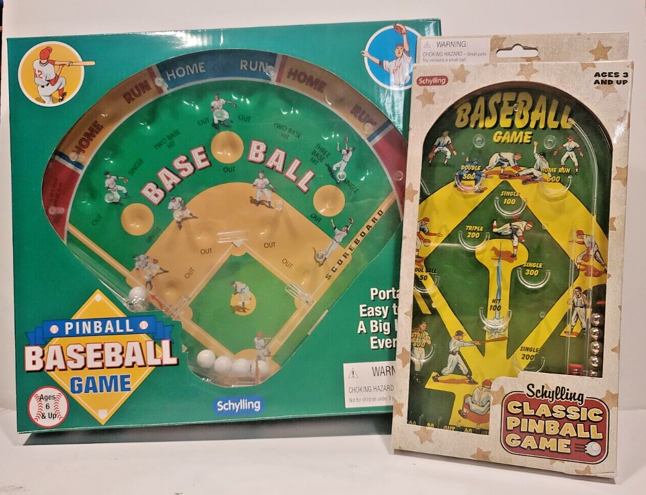 Schylling pinball baseball games (2)