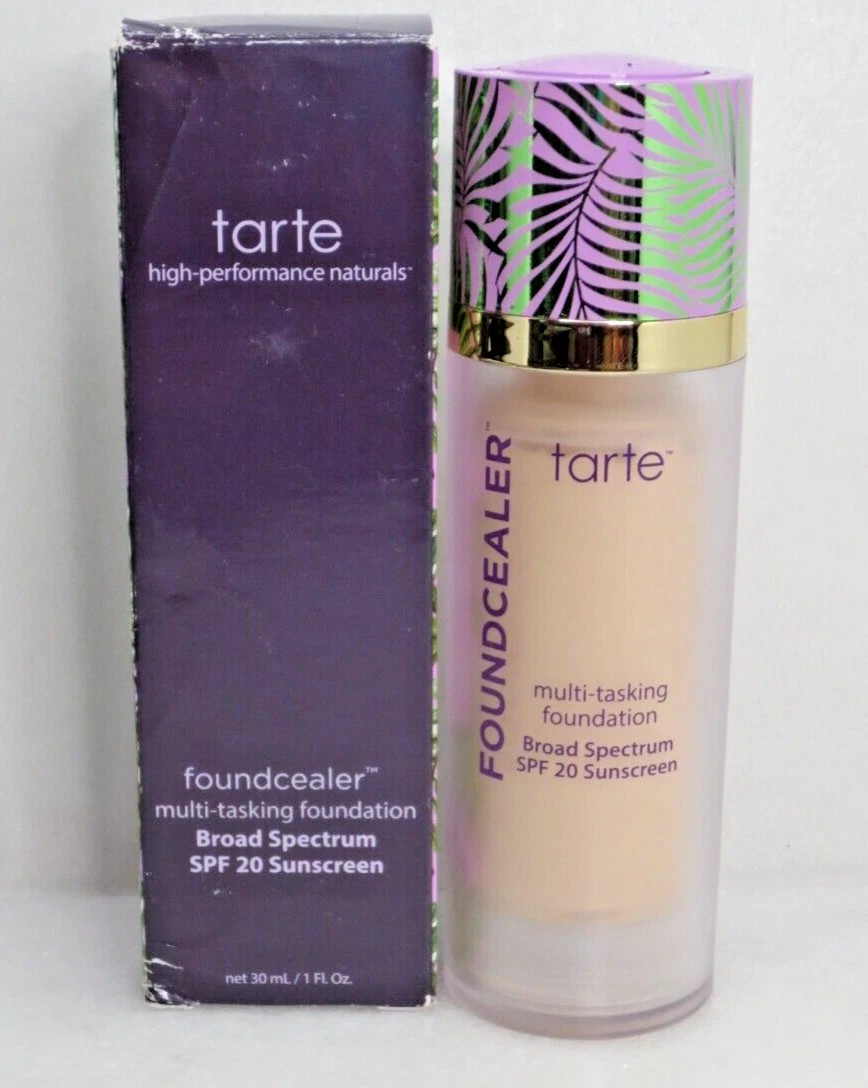 Tarte Foundcealer Multi Tasking Foundation ~ PORCELAIN BEIGE 8B ~ 1 fl oz ~ NEW