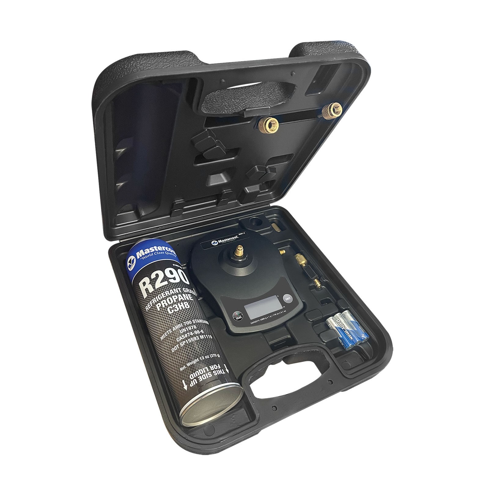 Mastercool 98202-A-290 High Precision Charge Scale with R290 bottle and custom