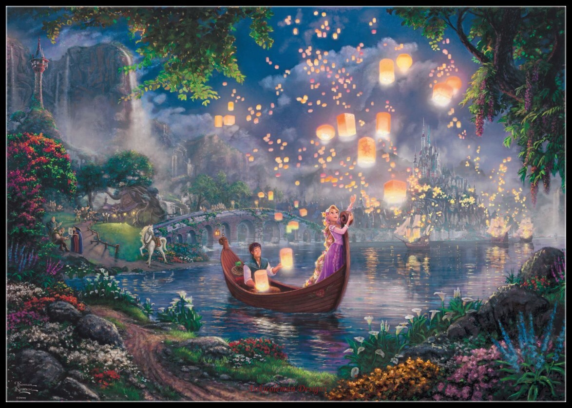 Tangled - Counted Cross Stitch Patterns - Color & BW Symbols