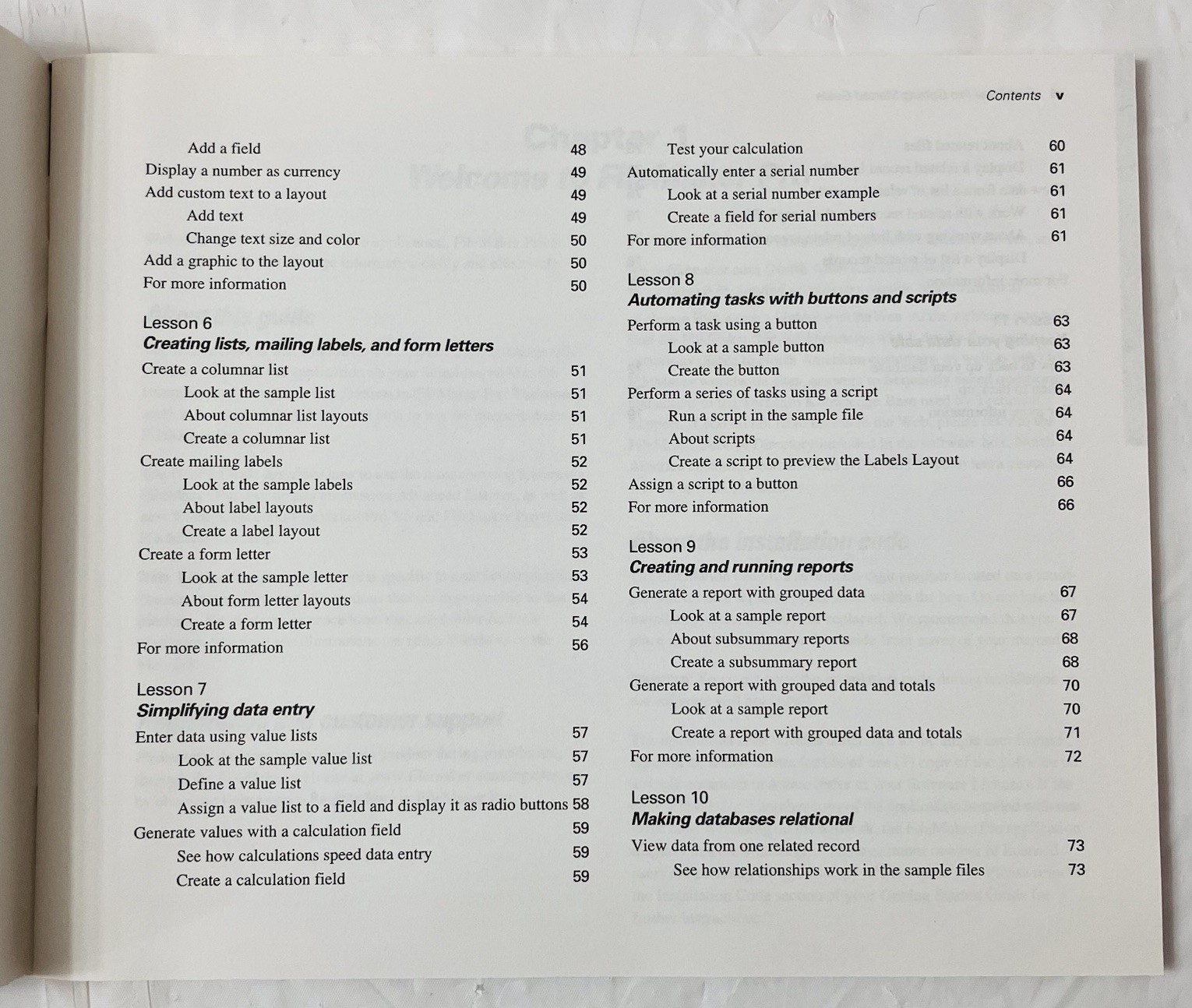 File Maker Pro 6 Getting Started Guide | Vintage User Manual Only | No Software