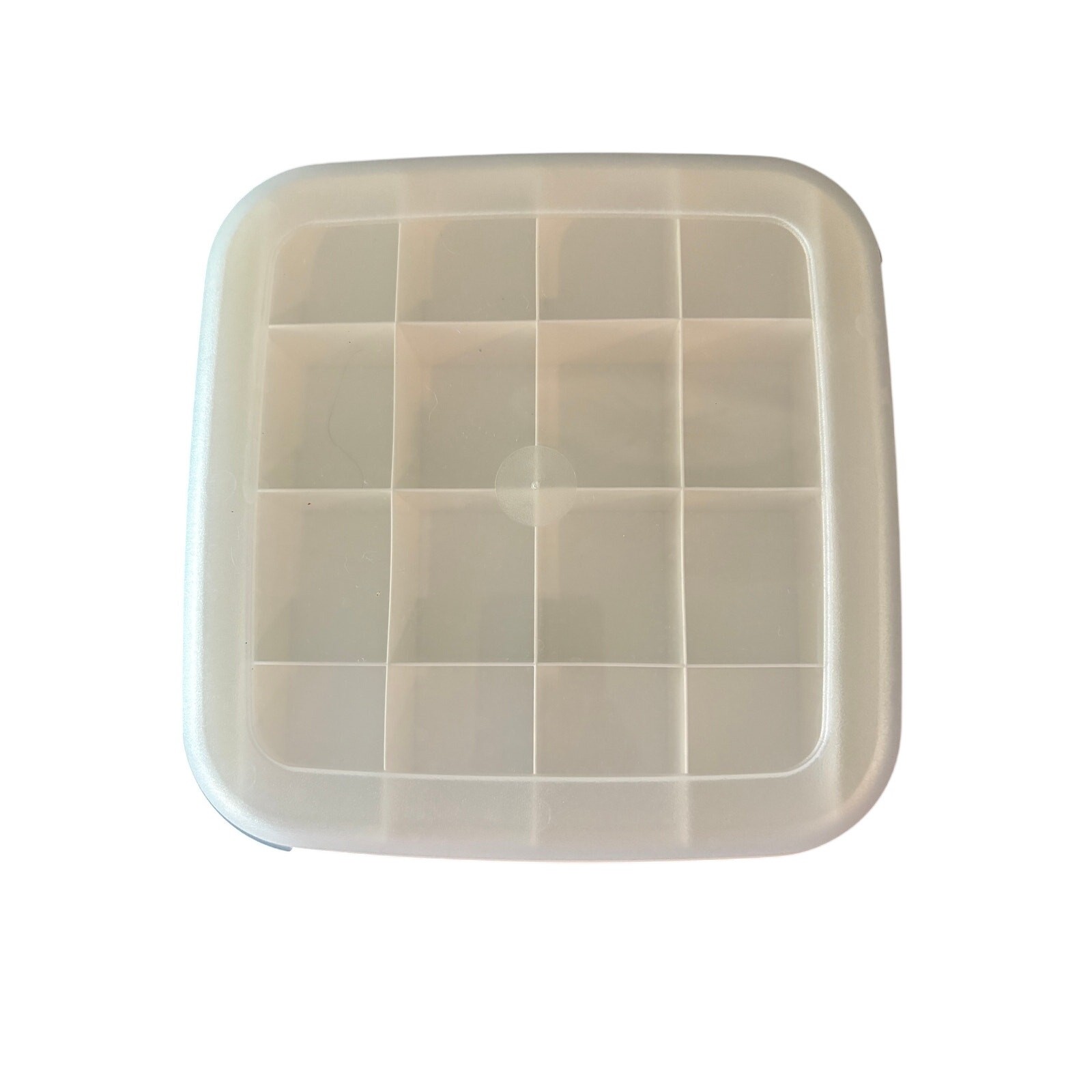 Craftstor 16 Compartment Plastic Craft Sewing Bead Organizer Insert Tray and lid
