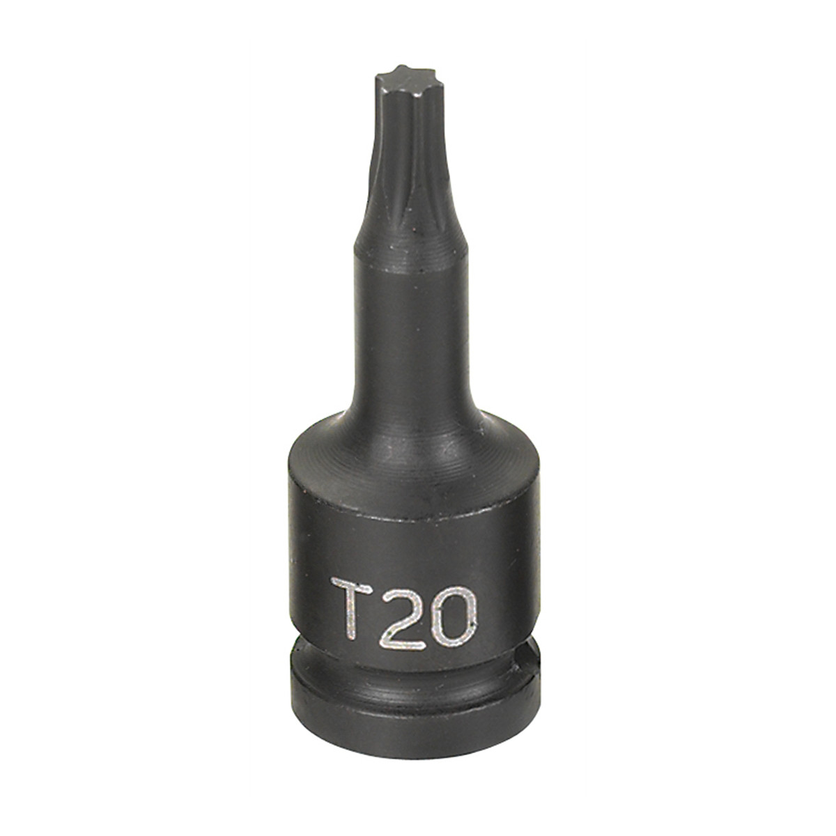 Grey Pneumatic 1/4" Drive x T20 Internal Star Impact Driver