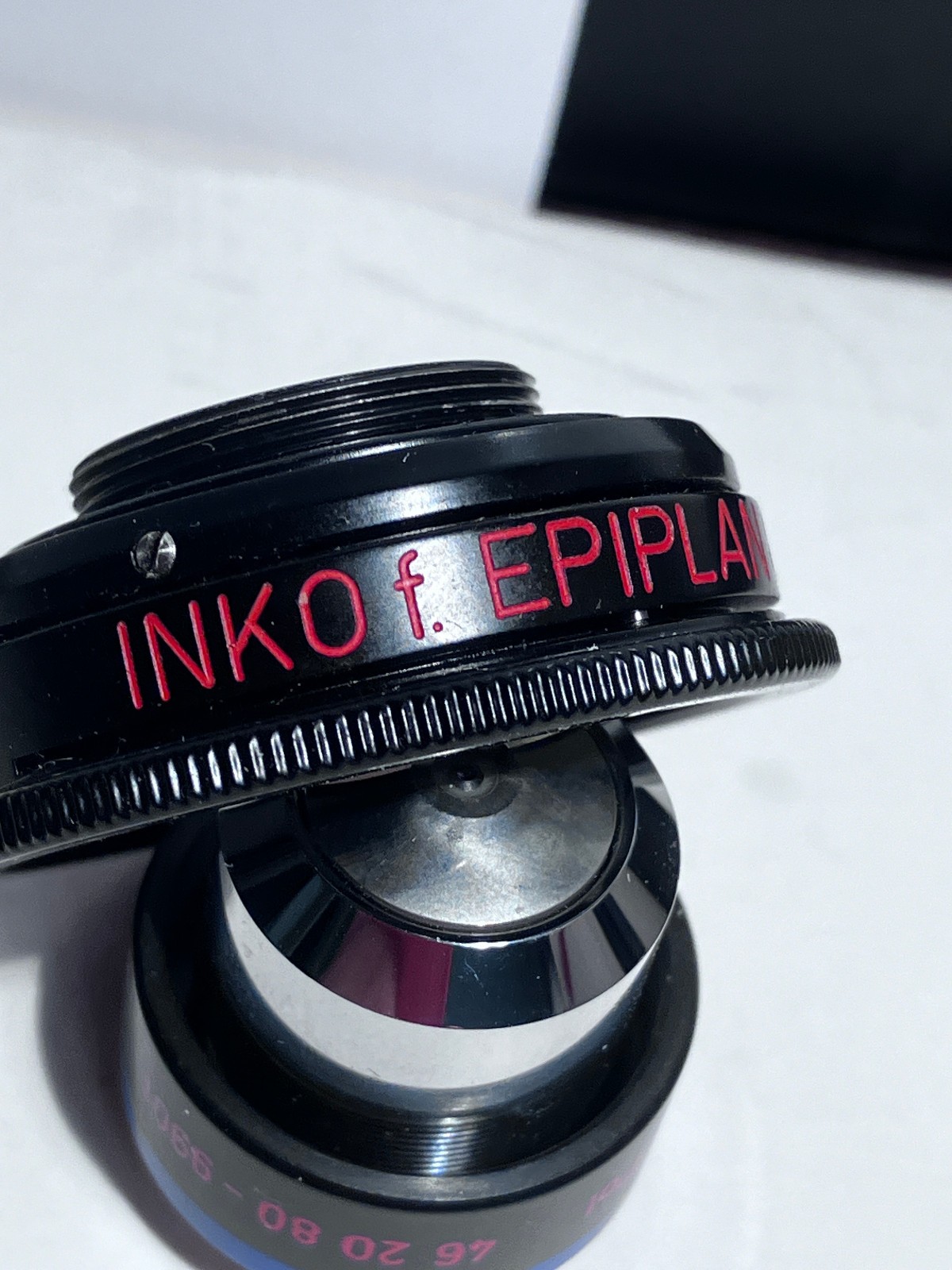 Zeiss INKO Epiplan 80X Reflected Light Microscope Objective 462080-9901 462005-