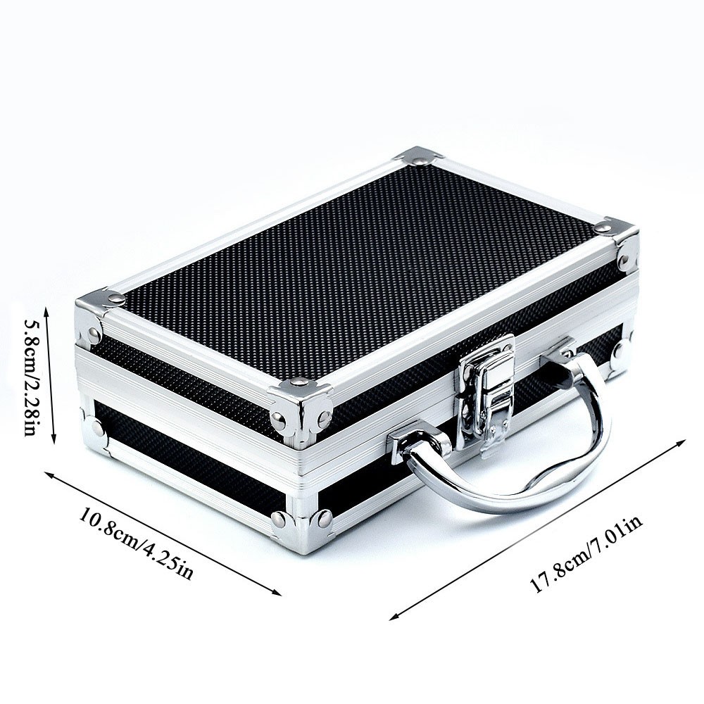 Multifunction Tool Storage Box Aluminum Construction with EVA Handles