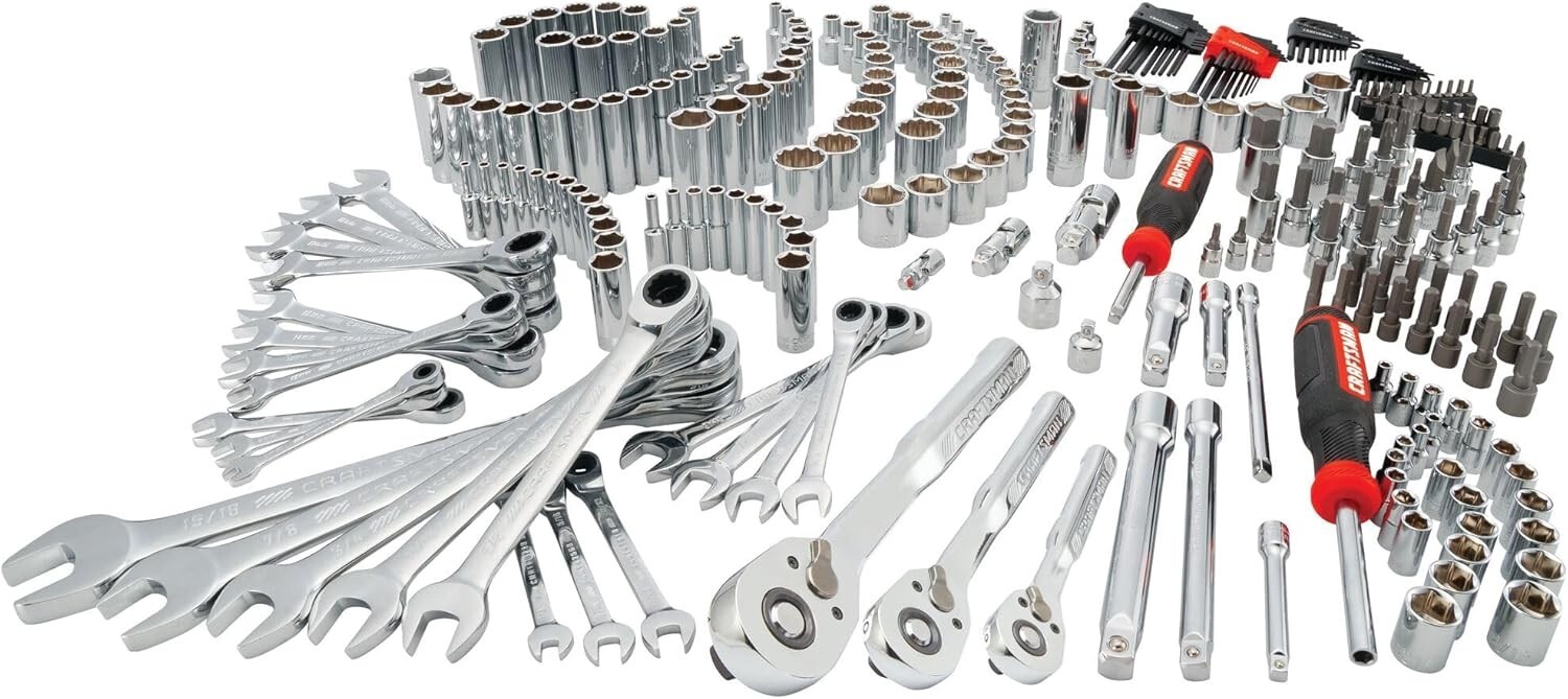 Craftsman CMMT12039 298 Piece Tool Set SAE/Metric Drive Mechanics Tool Set