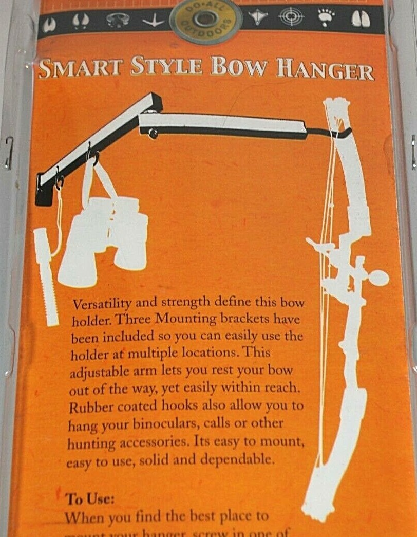 Do All Outdoors Smart Style Deer Hunting Compound Bow Tree Mounting Bracket NEW