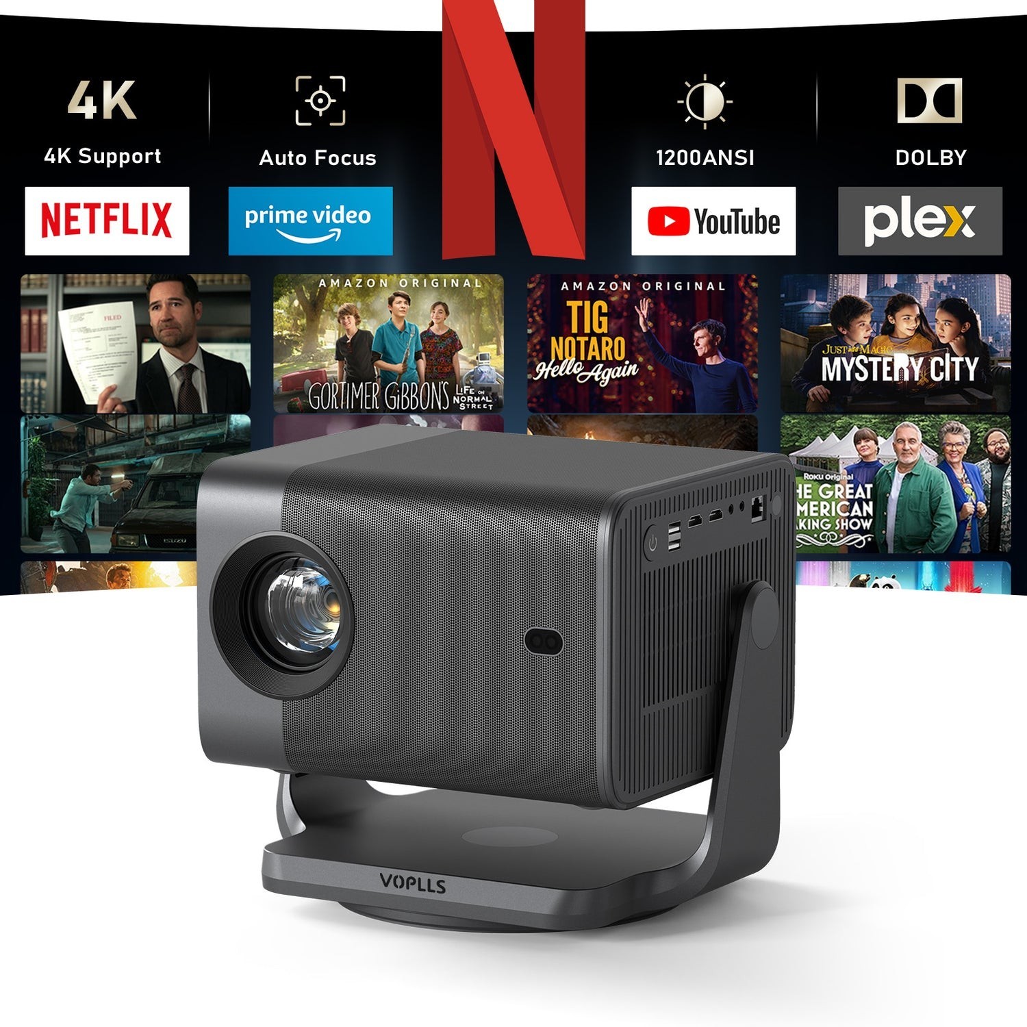 Voplls Projector Model A6