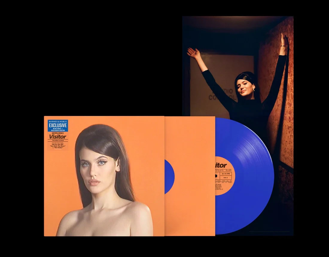 Visitor [Blue Vinyl + Poster]  NEW SEALED IN BOX FREE SHIPPING