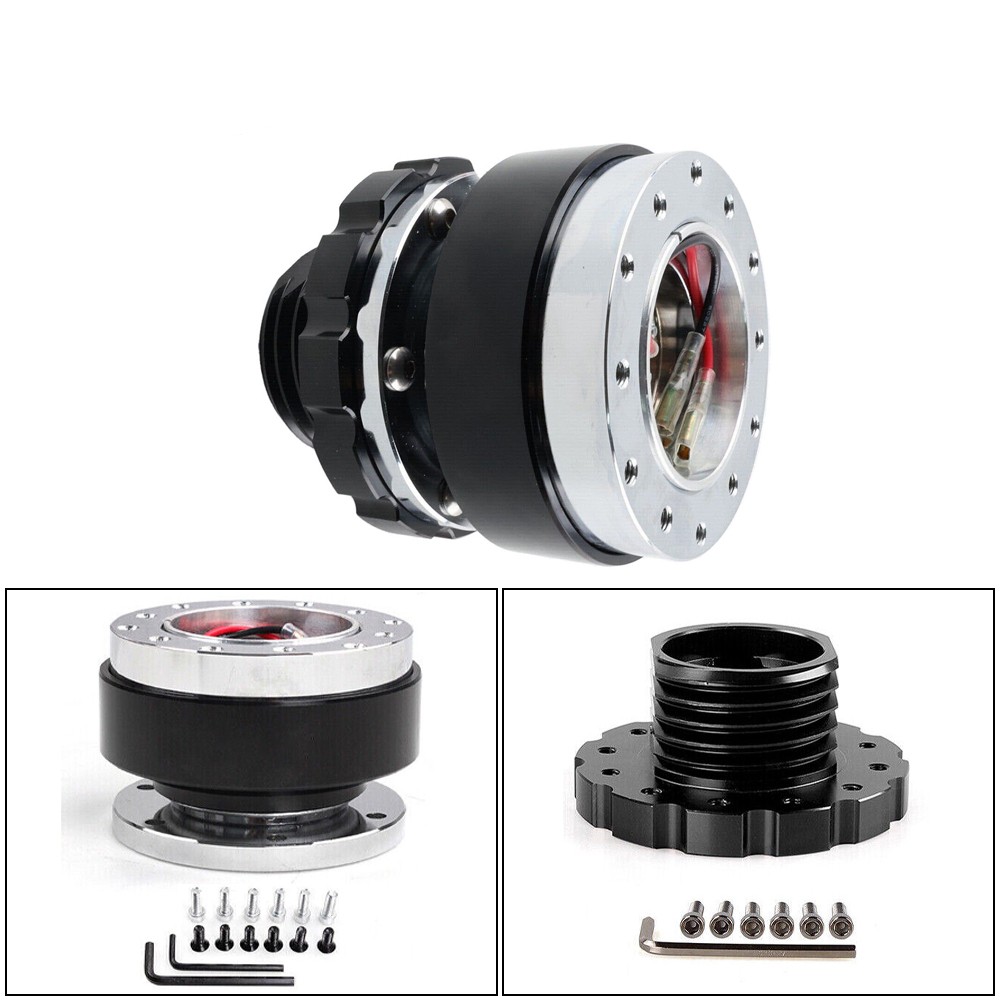 Steering Wheel Hub Adapter + Quick Release Adapter for Thrustmaster T300 T500 TX