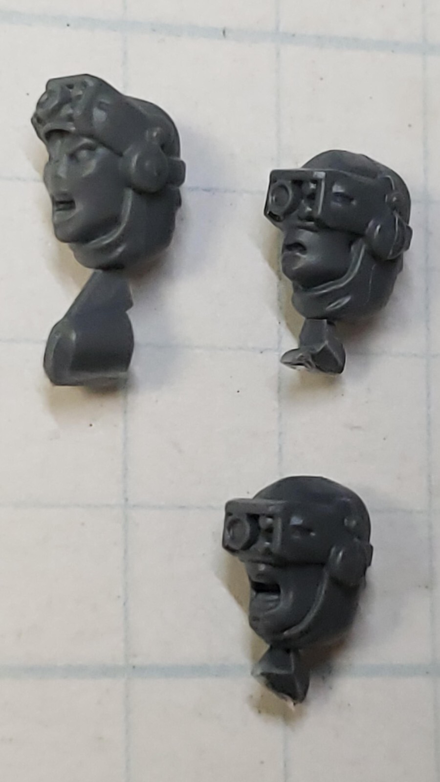 Warhammer 40k Tau Empire Bits Pathfinder Team KT Communication Specialist Heads