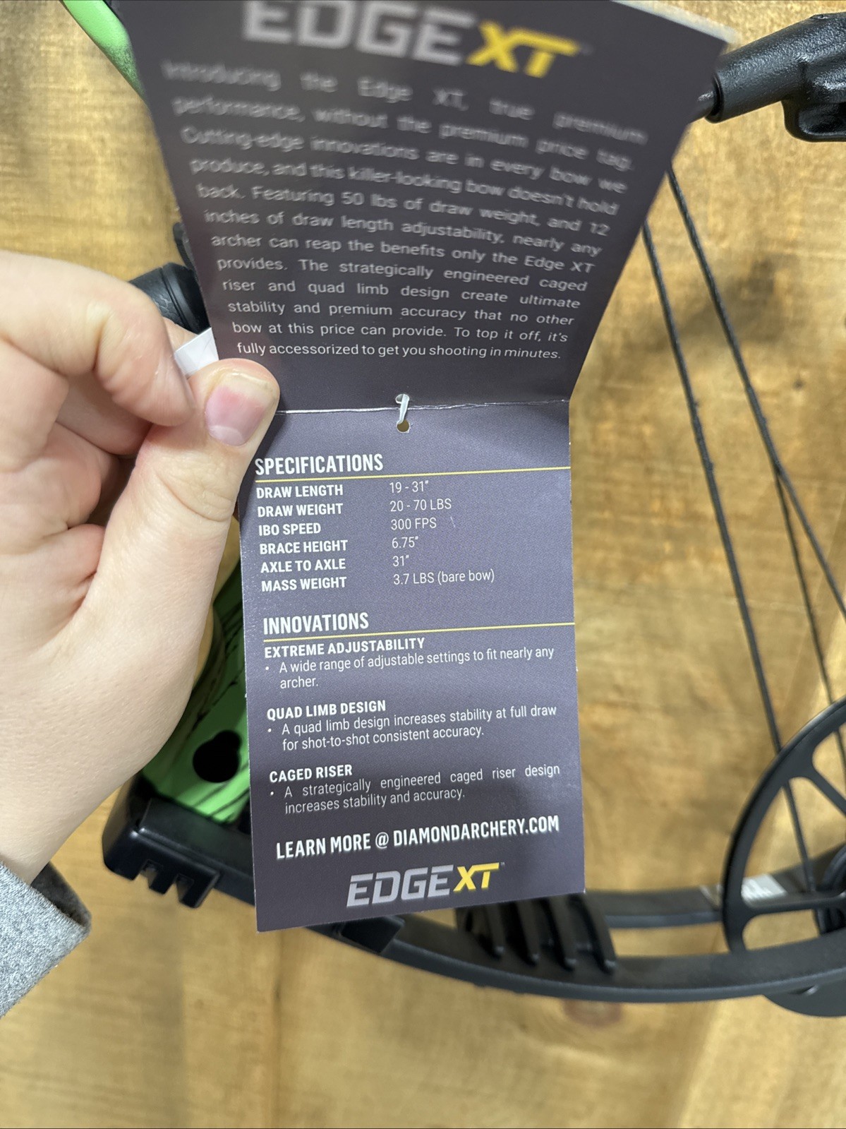 Diamond Archery Edge XT