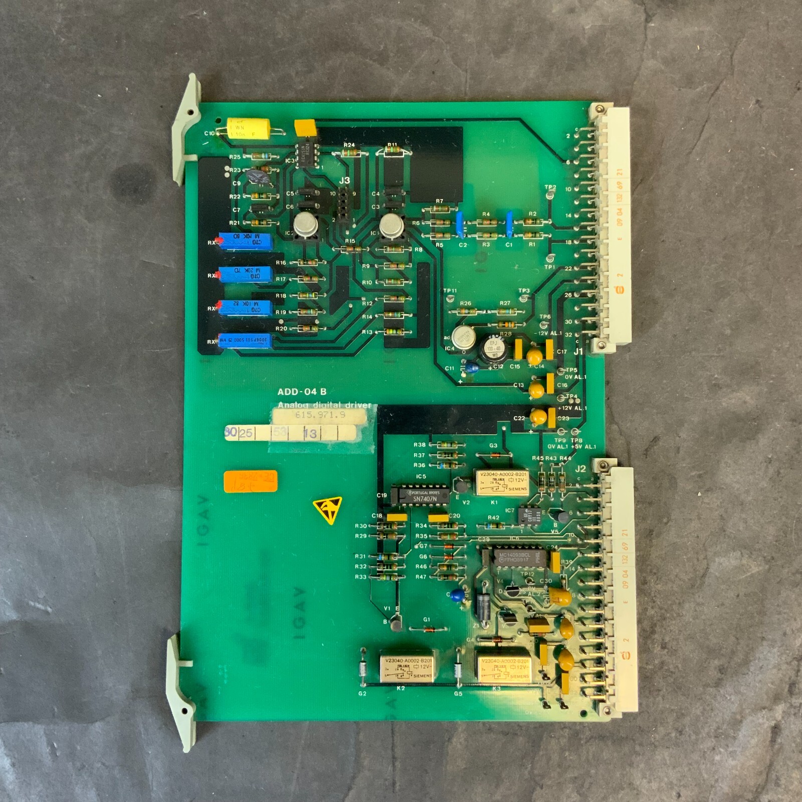 AGIE 615.971.9 629982.0 ADD-04B ANALOG DIGITAL DRIVER ($50 OBO)