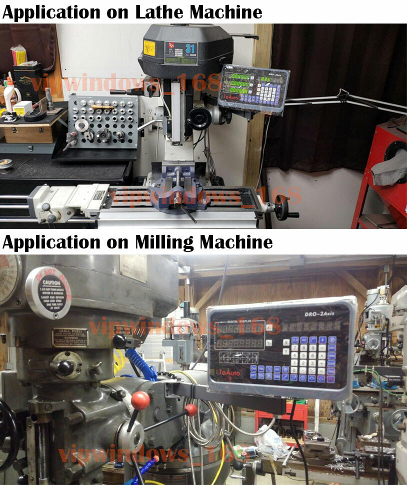 5um /1um Linear Scale Precision Digital Readout DRO Display for Bench Lathe Mill