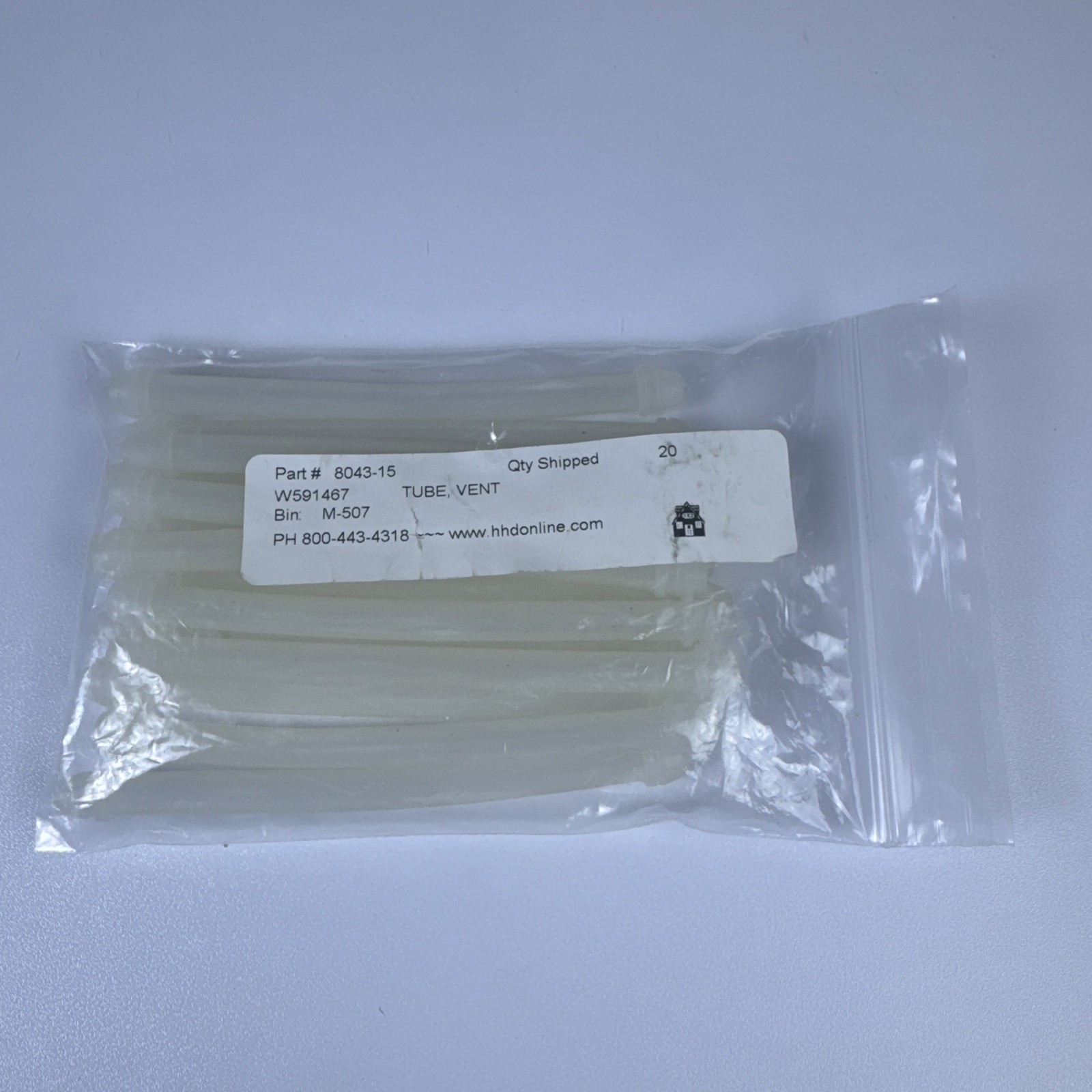 VENT TUBE for Bloomfield 8043-15 Brand New Old Stock - Pack Of 14