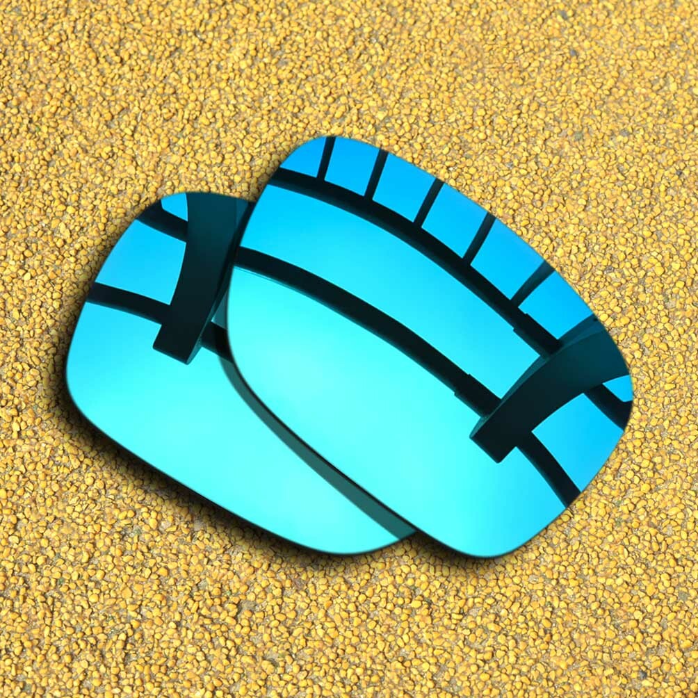 4 Pairs Lenses Replacement for-Oakley Catalyst Polarized-Black&Silver&Blue&Red