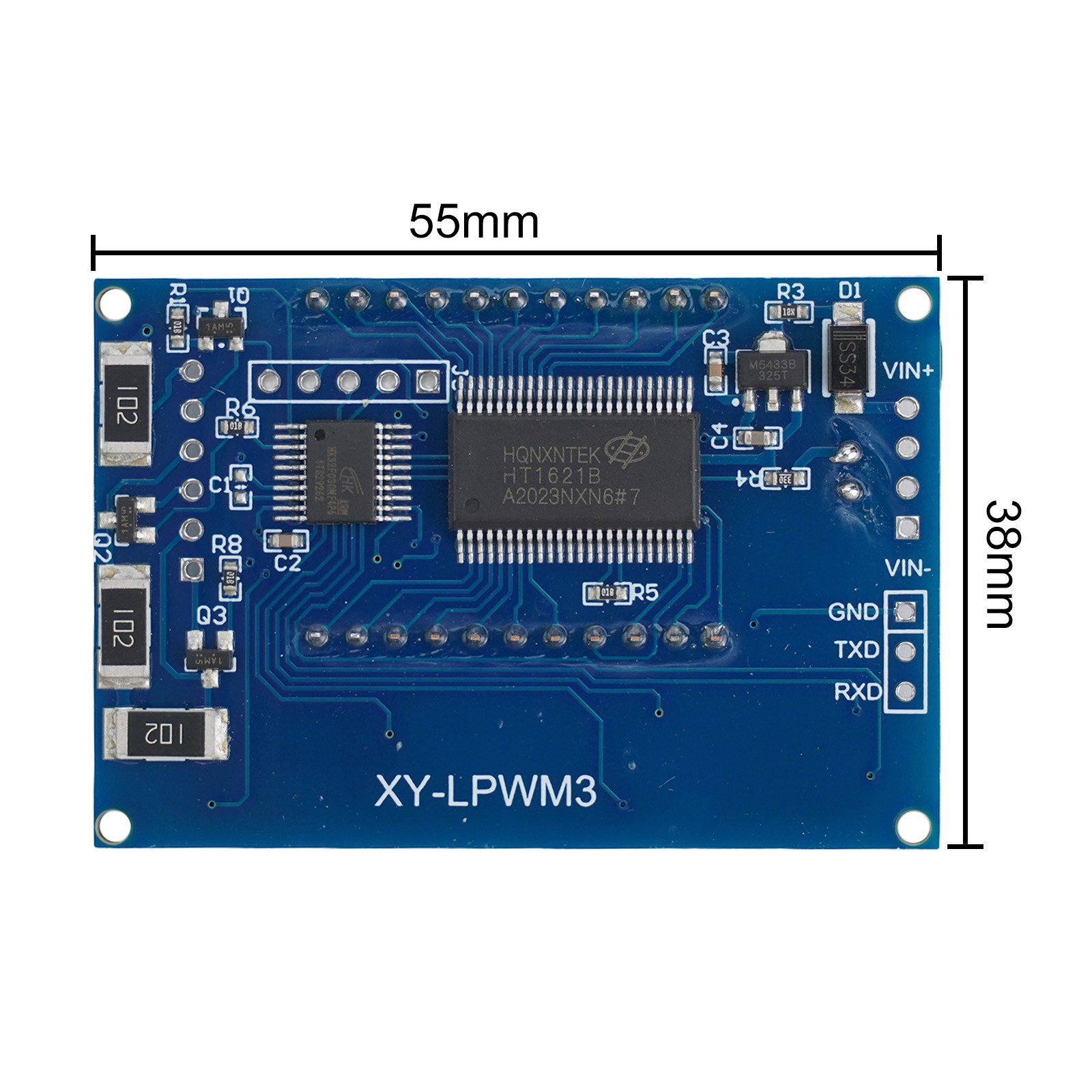 Adjustable Pulse Generator for Controlling Related Circuits LCD Display