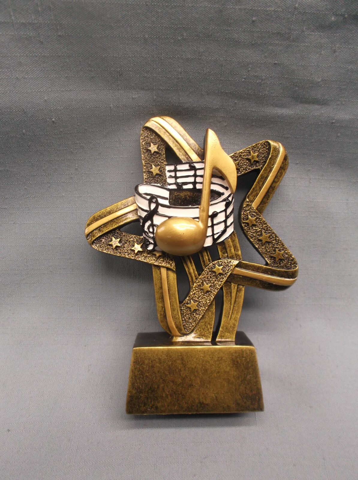 resin star Trophy Award SSR-630 music note karaoke performance