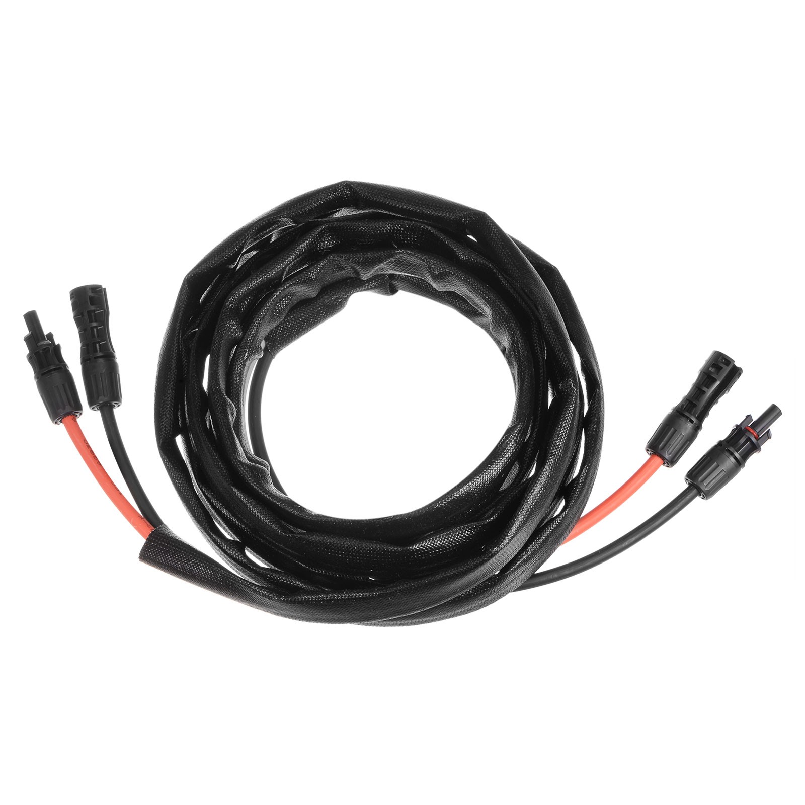 Solar Panel Wire 15ft 8 AWG 10mm2 Solar Cable Tinned Copper Wire Black Red